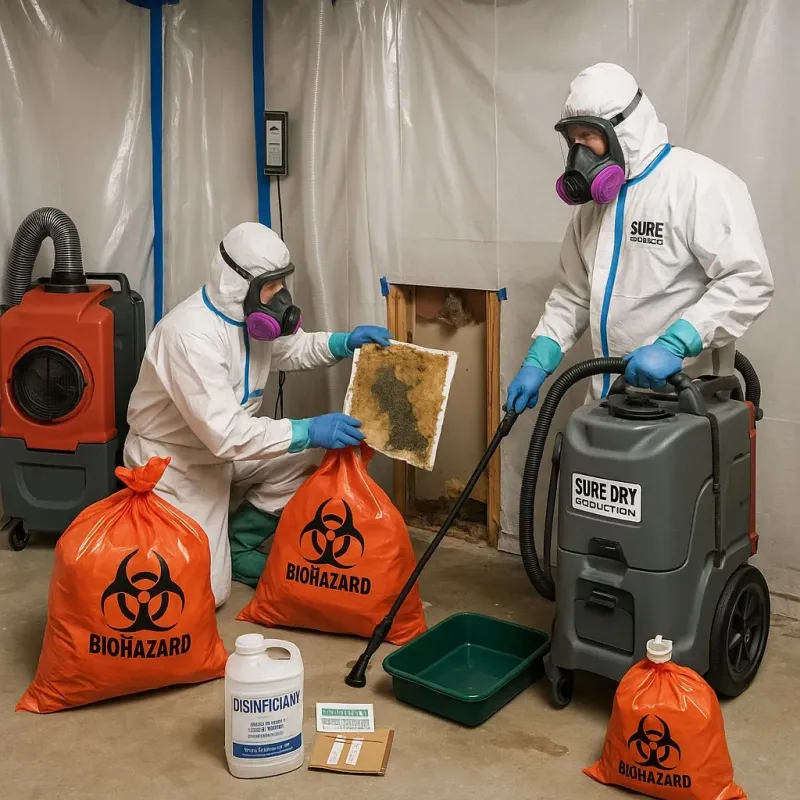 Contaminated Water Handling Protocols process in Rankin, TX
