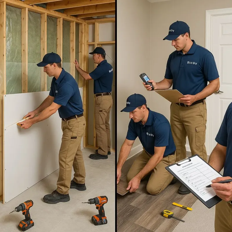Repairs and Reconstruction process in Rankin, TX