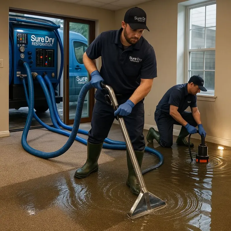 Water Extraction and Removal process in Rankin, TX